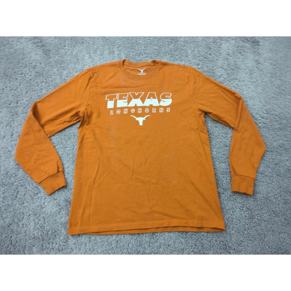 Texas‎ Longhorns T Shirt Mens L Long Sleeve NCAA We Are Texas Orange